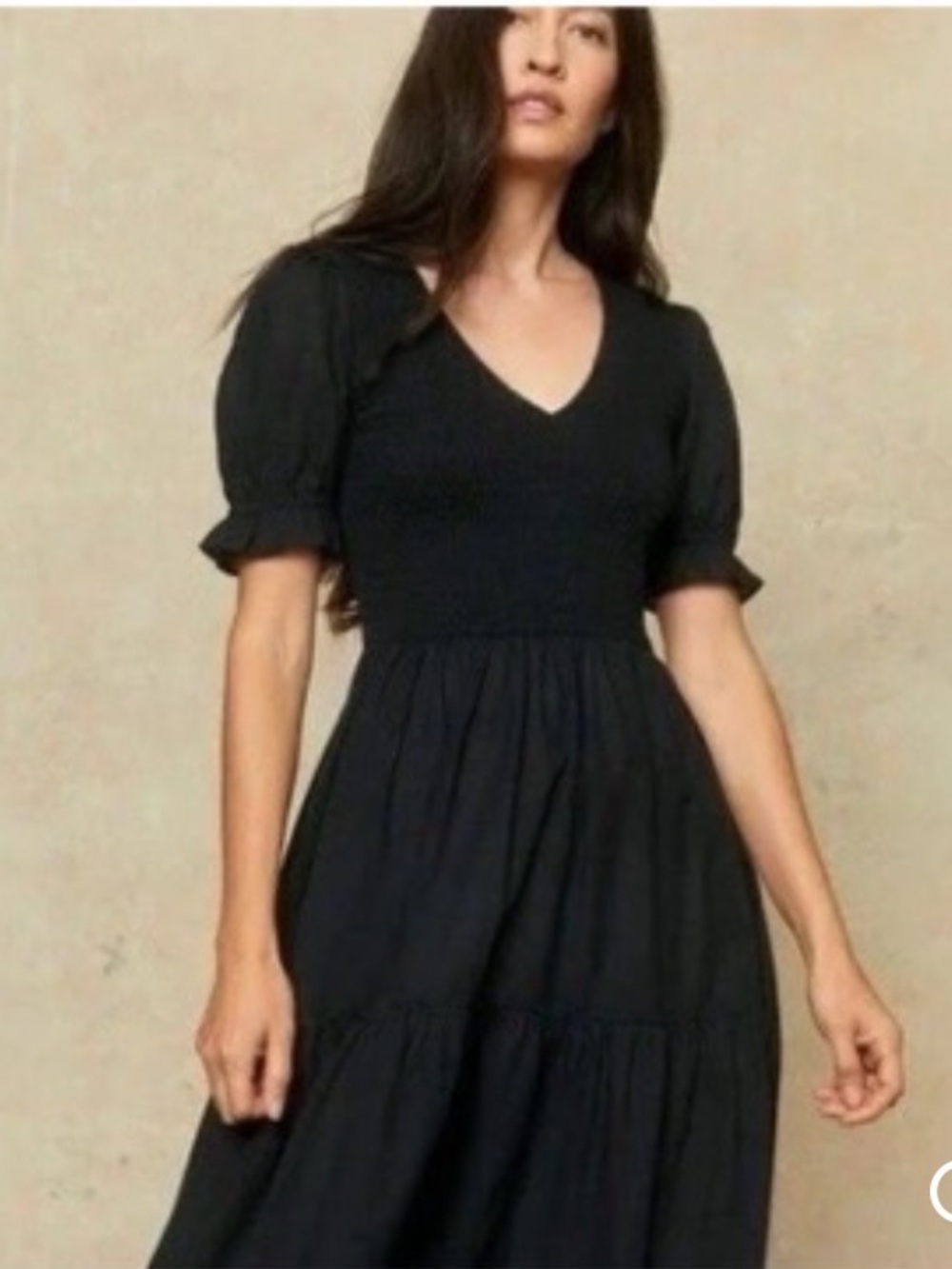 Christy Dawn Brooklyn Maxi Dress in Night Waffle - Small - Picture 2 of 12